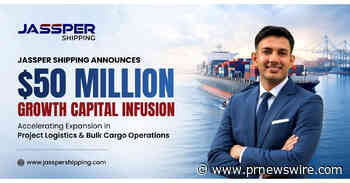 Jassper Shipping to Invest US$50M, Puts India at Center of Global Push
