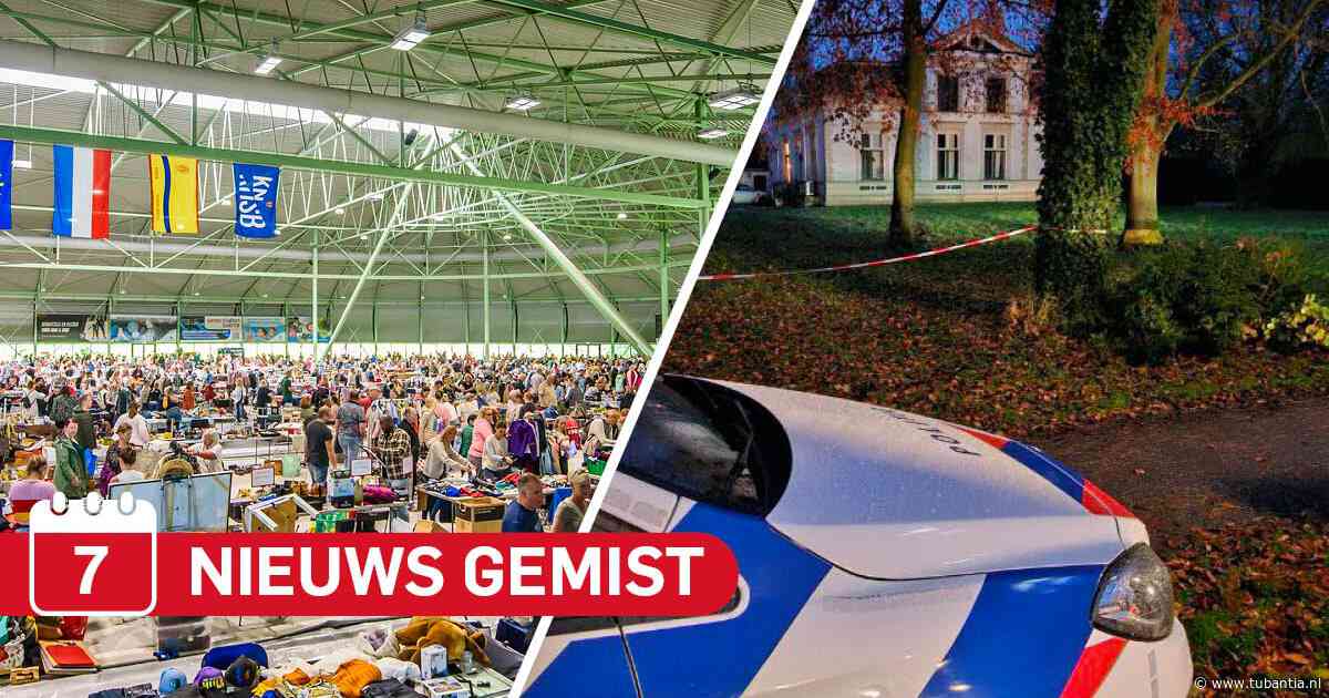 Gemist? Bezoekers slaan op de Twentse Vlooienmarkt hun slag & waar was verdachte Oldenzaler tijdens de overval?