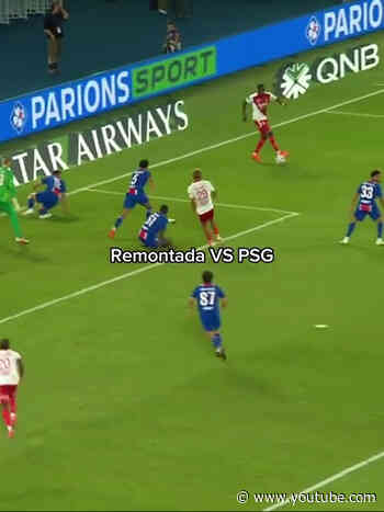 AS Monaco’s remontada against PSG 😱🔥  #ligue1 #football #sports #psg #soccer #footballshorts #foot