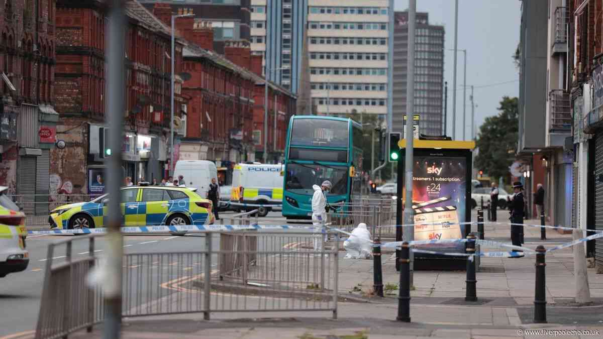 Shots fired in Bootle live as armed police search area