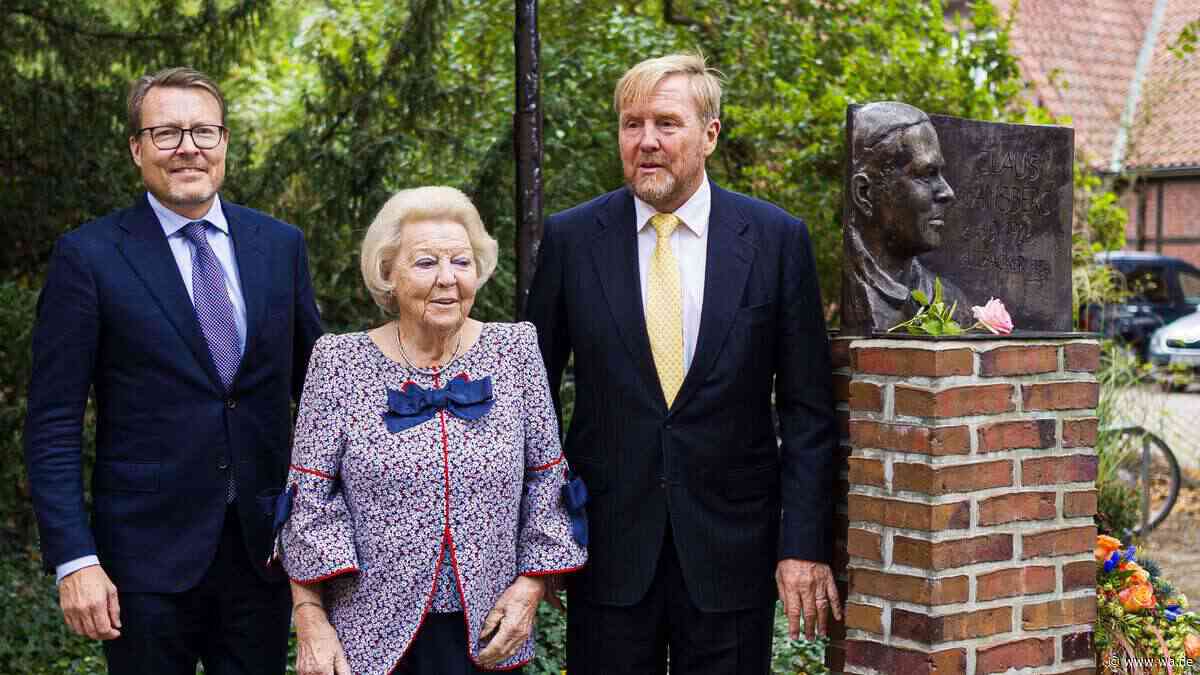 In deutscher Kleinstadt: Niederländische Royals feiern 100. Geburtstag von verstorbenem Prinz Claus