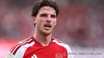 Graeme Souness rips into Declan Rice again - insisting he 'plays too deep' and 'might be a centre-half' - as legend claims Arsenal midfielder wouldn't get into any of Real Madrid, Barcelona or Man City's teams