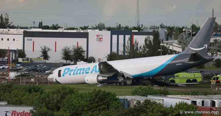 Witness describes "surreal" moment Amazon plane crashed at Miami International Airport: "Something from a movie"
