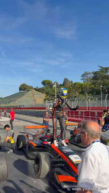 Turning Pole into P1 🤩 Huge moves from Sasha to win his first weekend in FREC 🥇@dutchphotoagency