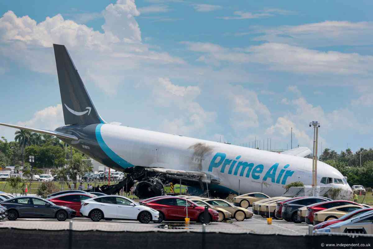 Miami Amazon plane crash caused ‘utter devastation’ and left van ‘torn apart’