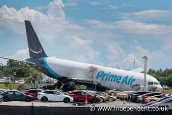 Miami Amazon plane crash caused ‘utter devastation’ and left van ‘torn apart’