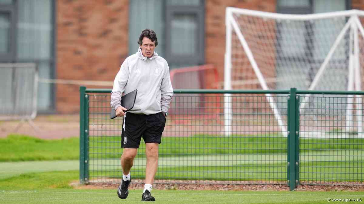 Emery hopes UCL 'new test' kickstarts Villa season