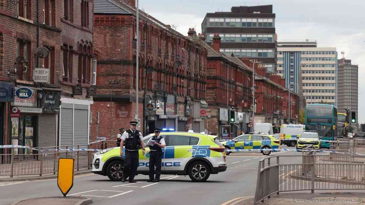 Screams heard as gunman opens fire on busy Merseyside street
