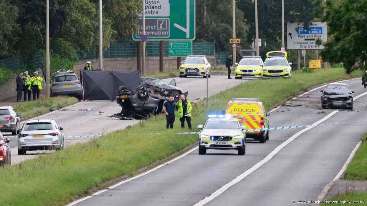 Man, 58, killed after horror hit-and-run by Edinburgh Airport as manhunt launched