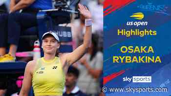 Clinical Rybakina overpowers Osaka in straight sets