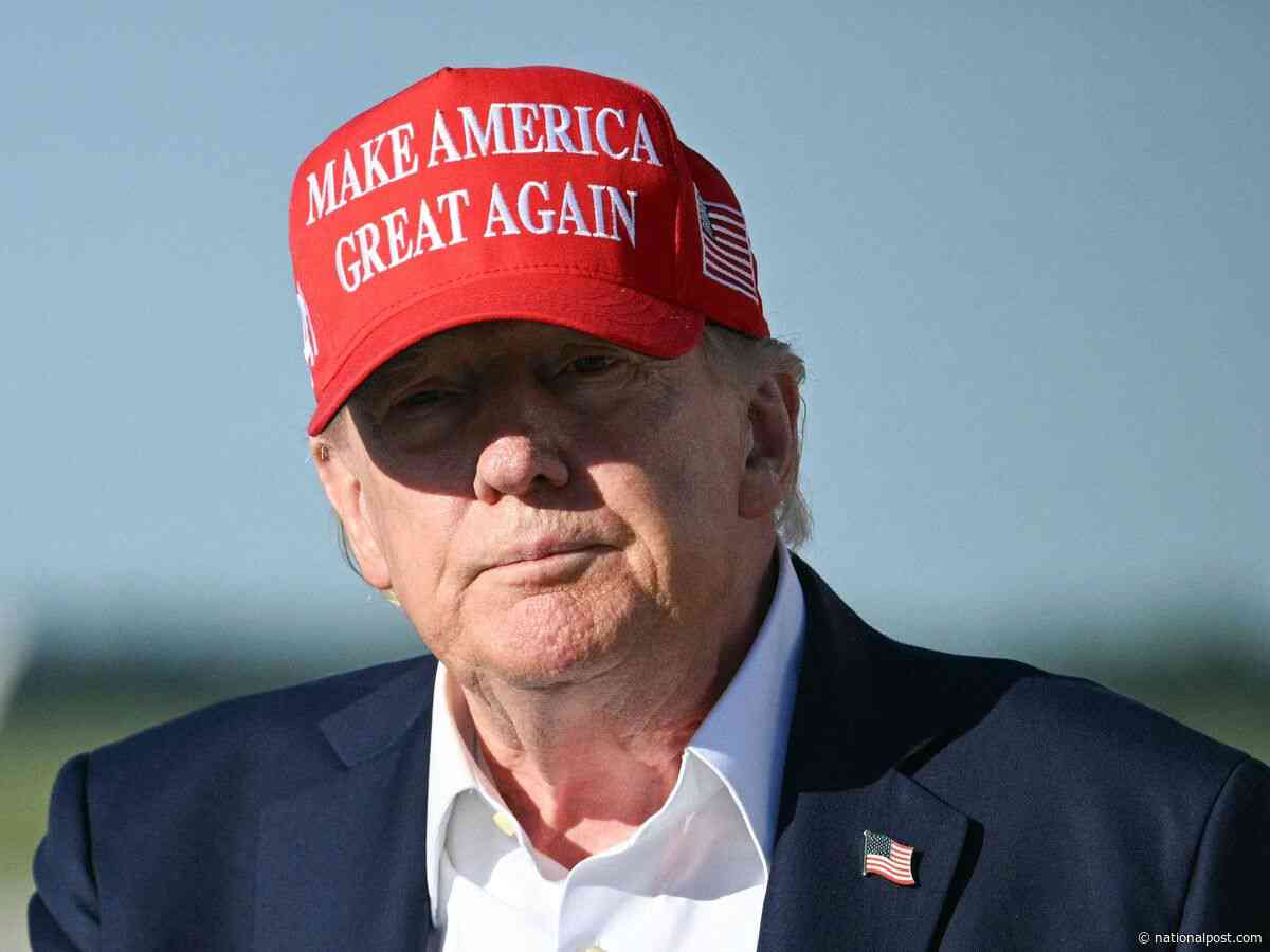 Trump targets Bombardier, Canadian dollar in Truth Social blitz ahead of tariff deadline