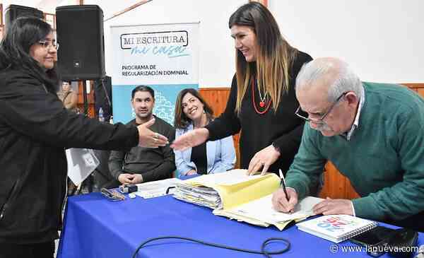 Familias de Patagones dieron un paso clave para escriturar sus viviendas
