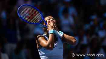 Zheng Qinwen's improbable run at the US Open