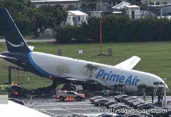 El avión de carga de Amazon que se estrelló en Miami chocó con una furgoneta con siete pasajeros