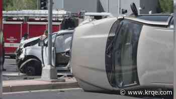 AFR rescues two people trapped inside vehicle