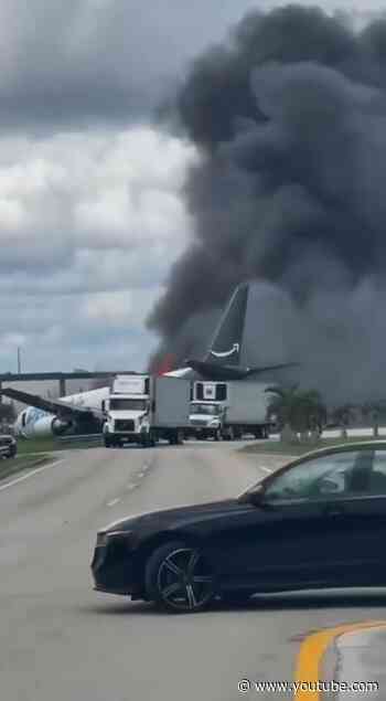 An Amazon Plane K!lls 5 People At Miami International Airport - It Didn't Stop