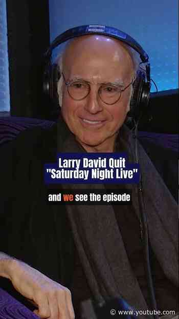 Larry David Quit "Saturday Night Live" (2015)