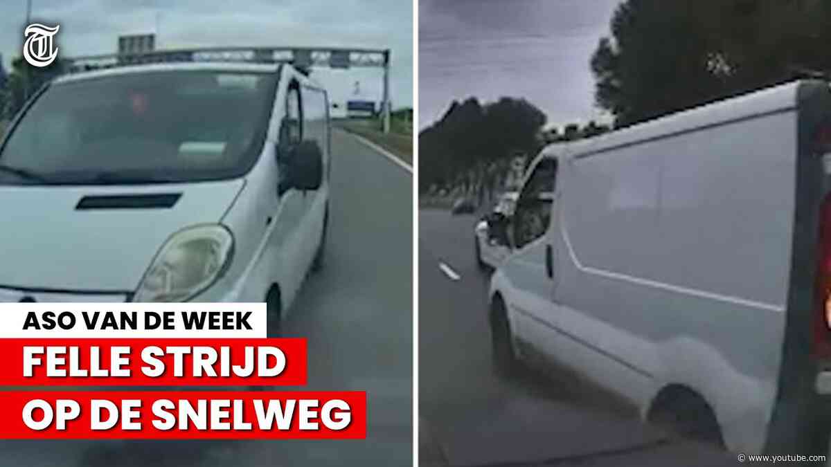Aso-bumperklever neemt wraak op linksrijder