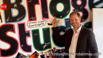 Prince Harry begins work on mystery project at London studio