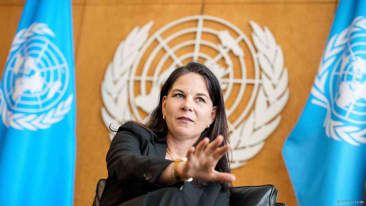 "Jetzt bin ich Privatmensch"  : Baerbock tritt von der Weltbühne ab 