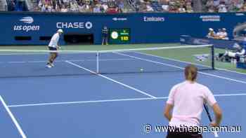 Italian wins epic point against Zverev