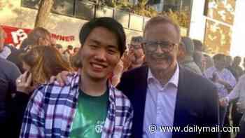 Young Labor figure who posed with Albanese for photo-op suspended from job after celebrating death of US activist Charlie Kirk