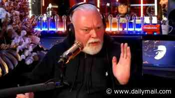 Kyle Sandilands berates his female entertainment reporter Mary Madigan after she tells him off for exploding at his colleagues and calling Brooklyn Ross a 'dumb c**t'