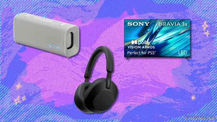 Sony Labor Day sale: Rare deals on headphones, TVs, speakers, and more