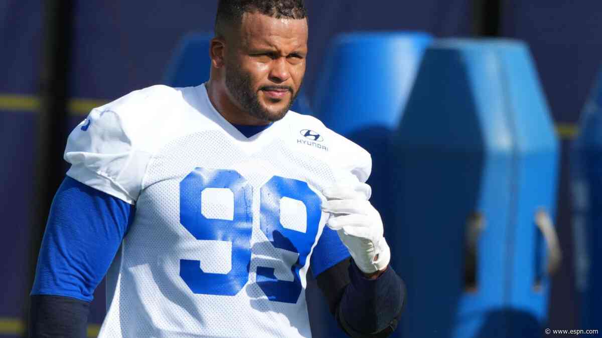 Donald 'feeling good' as Rams' opener approaches