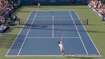 Ambidextrous teen delights US Open