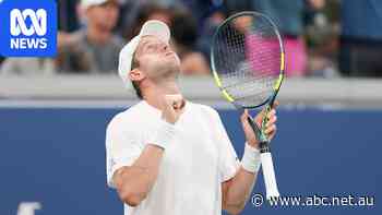 Dutchman who knocked de Minaur out of US Open stages epic comeback