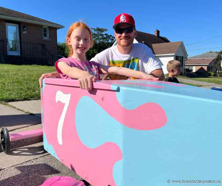 Brantford youngsters burn up the track at 70th annual soapbox derby
