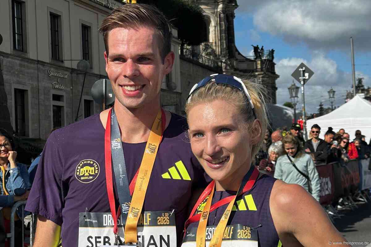 Sachsens schnellstes Marathon-Ehepaar: So lief der Formtest für Berlin in Dresden