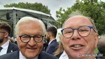 Sportler treffen Steinmeier: Vereinschef spricht ihn mit „Hallo Prickel!" an