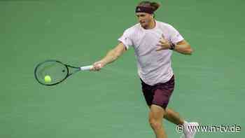 Mit Rekordsieg: Alexander Zverev fliegt ins US-Open-Viertelfinale
