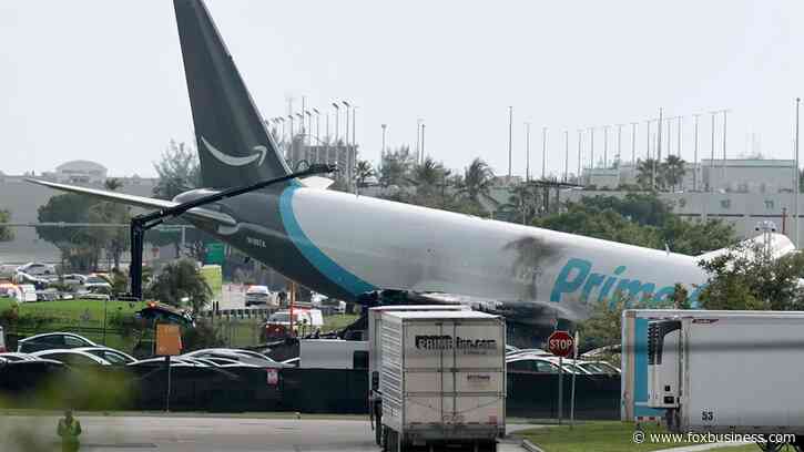 Amazon says it’s 'working closely' with authorities after cargo plane crash kills 5