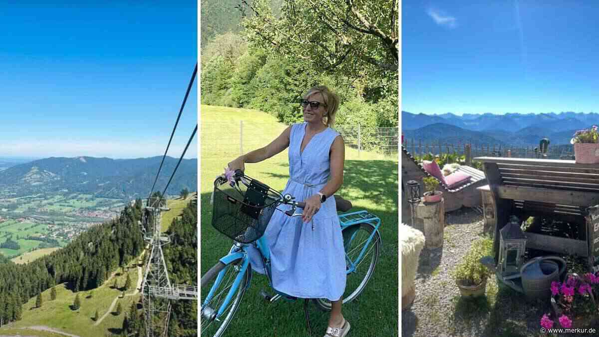 Ski-Ikone Martina Ertl genießt malerische Aussicht von legendärer Berghütte