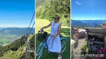 Ski-Ikone Martina Ertl genießt malerische Aussicht von legendärer Berghütte