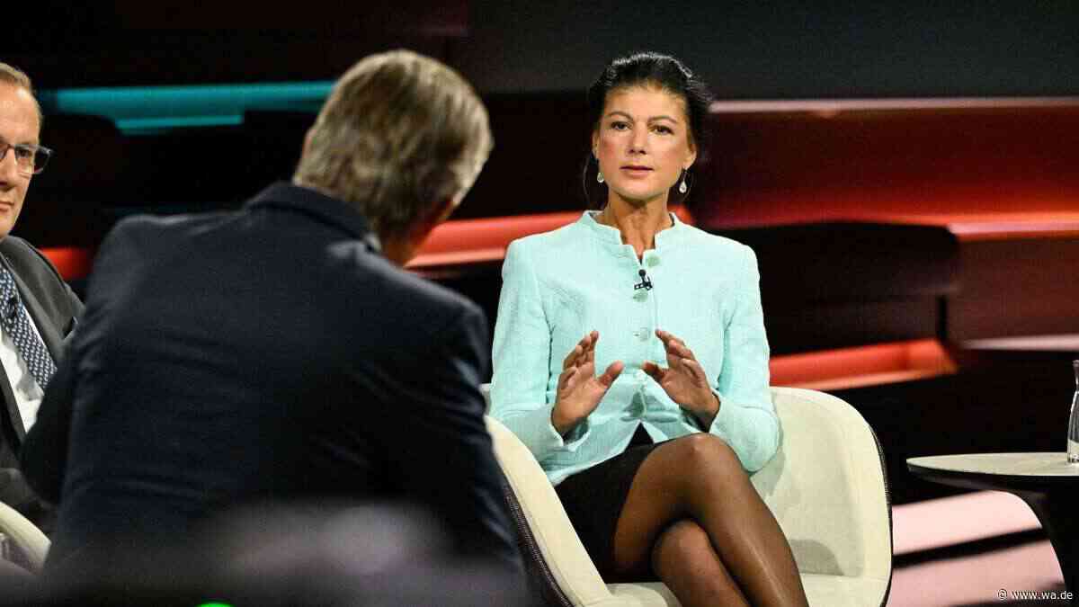 Lanz rechnet mit Wagenknecht ab - die poltert: „Auf dem Niveau bringt die Debatte nichts!“