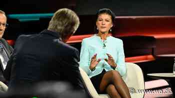 Lanz rechnet mit Wagenknecht ab - die poltert: „Auf dem Niveau bringt die Debatte nichts!“