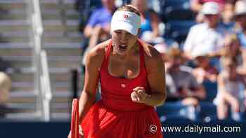 US Open star hits back at critics amid backlash over 'disgusting' behavior and unsportsmanlike gesture to rival