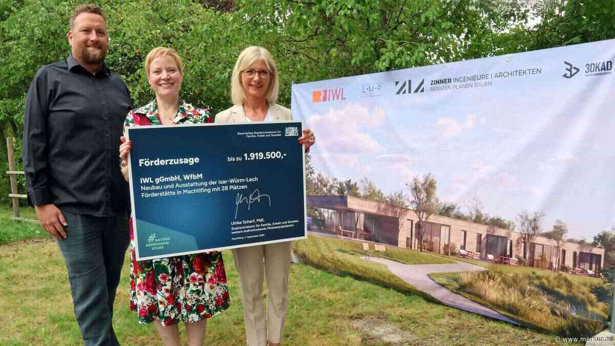 1,9 Millionen Euro: Förderstätte in Machtlfing kann 2027 gebaut werden