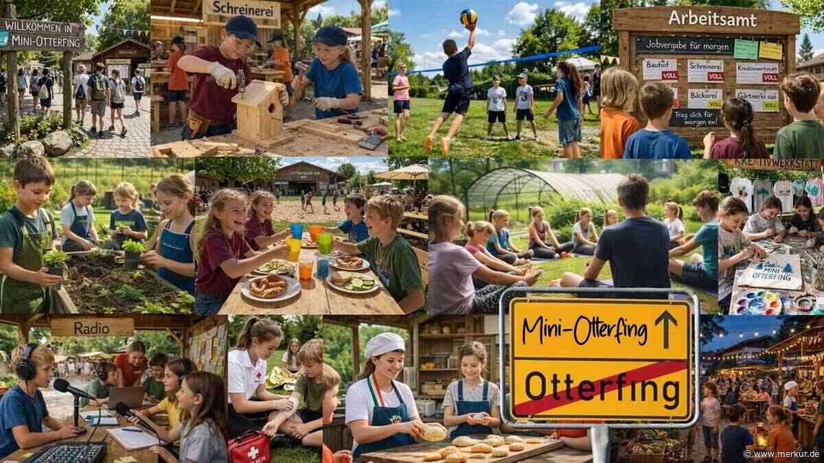 Mini-Otterfing war ruckzuck ausgebucht: 40 Kinder spielen eine Woche lang Gemeinde