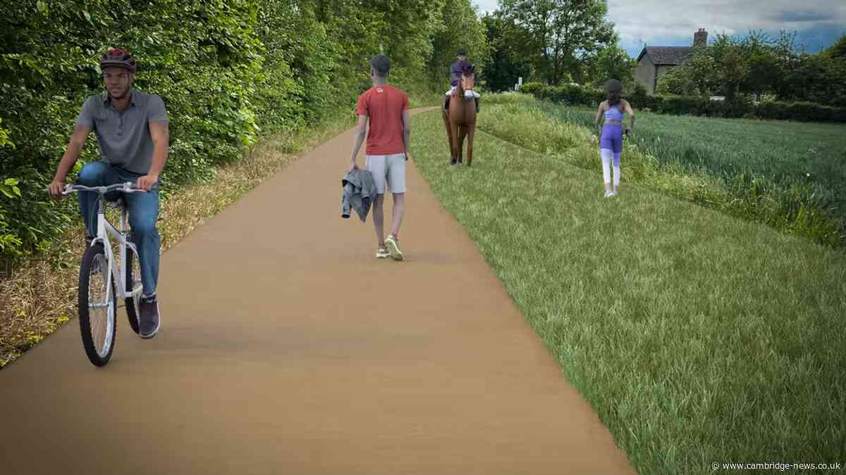 Plans for 12th Cambridge greenway criticised as locals say 'repair existing roads'