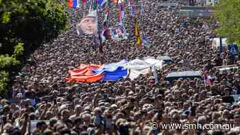 ‘Butcher of Bosnia’ buried a ‘hero’: Mass crowd for funeral of Serbian war criminal