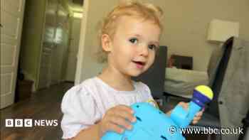 Girl's tumour diagnosis prompts 'village of support'
