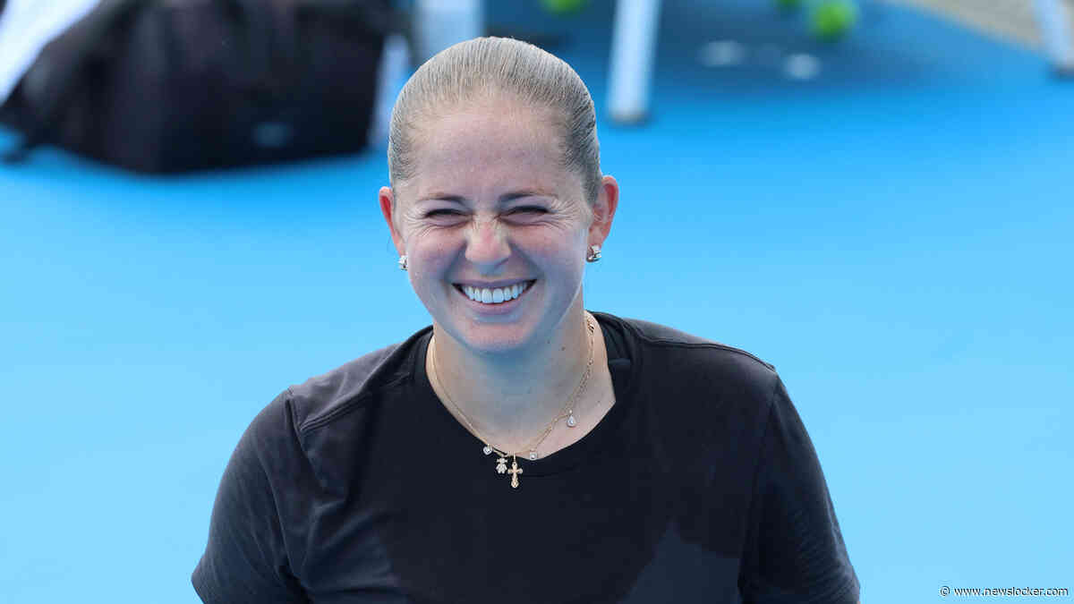 Tennisster Jelena Ostapenko schreeuwt het uit richting coachvak tegenstanders na zege: ’Zo respectloos’