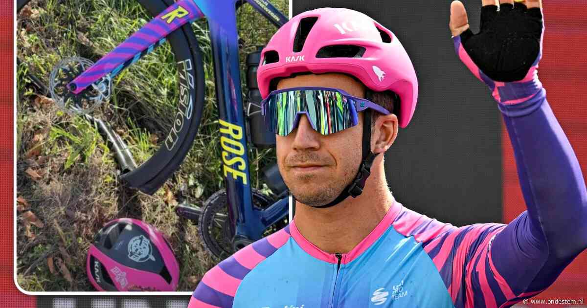Dylan Groenewegen botst met motor tijdens training: sprinter ‘ontsnapt’ aan ernstige verwondingen