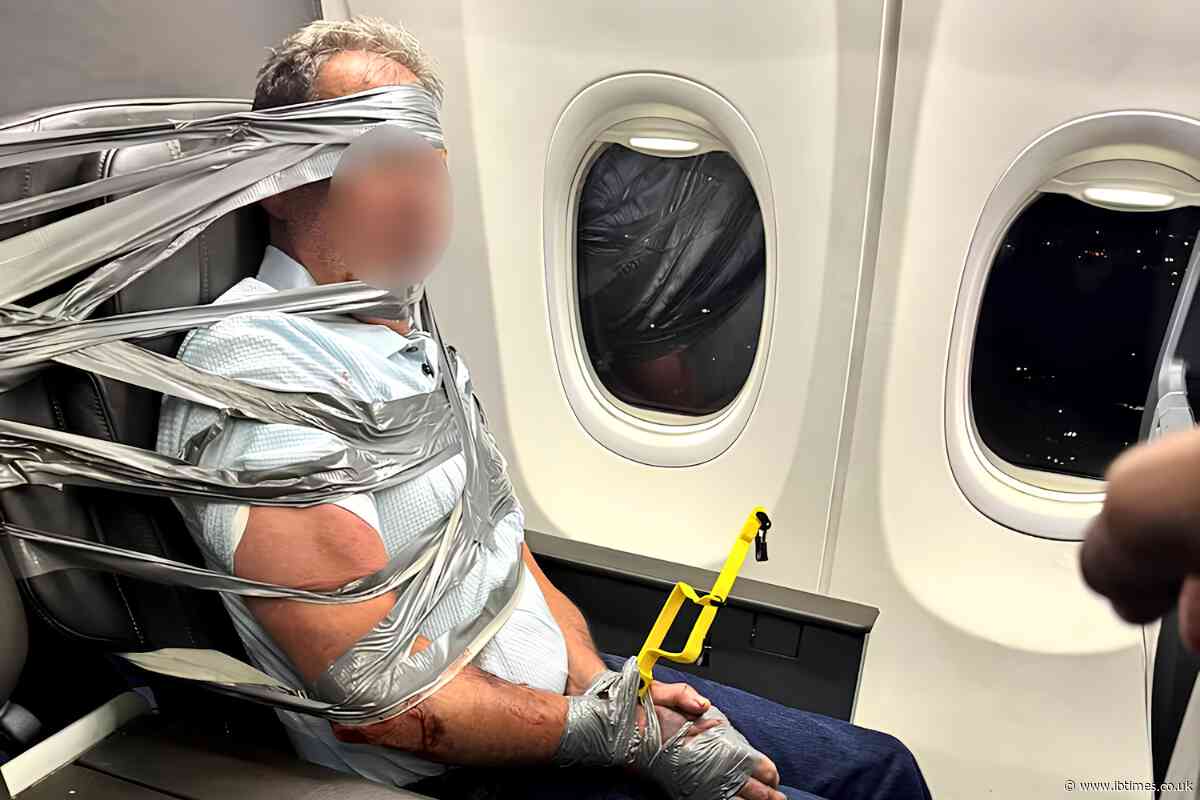 Duct-Taped American Airlines Passenger Loses Real Estate Job After Violent First-Class Flight Meltdown