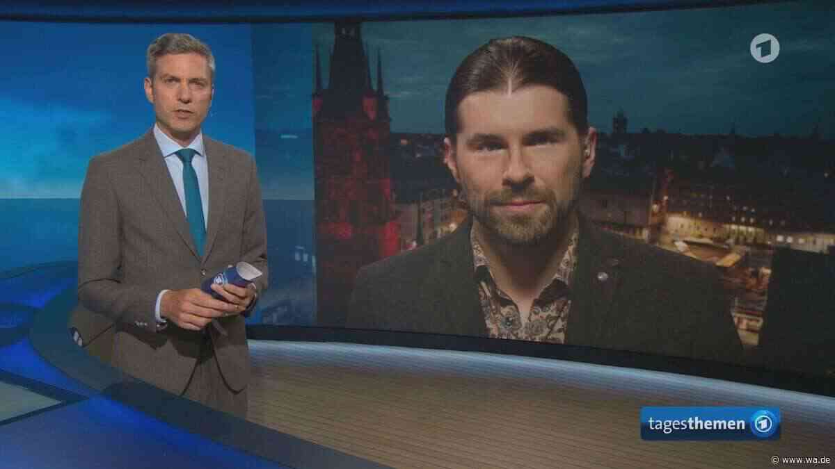 Hallenser YouTuber in den „Tagesthemen“: Wählern geht es „darum, Verzweiflung auszudrücken“